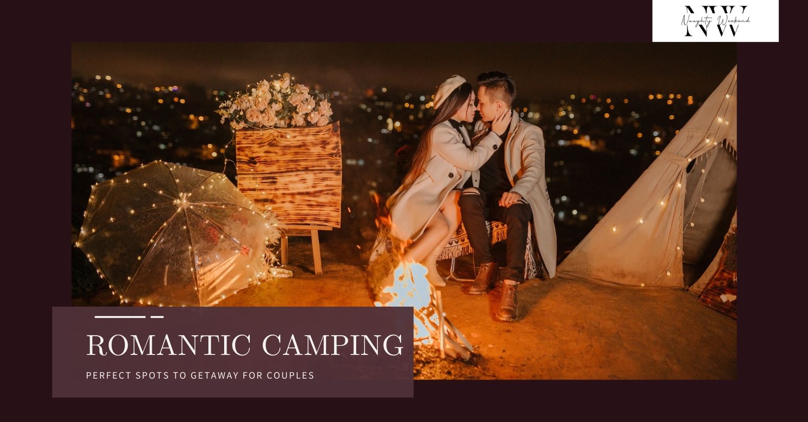 romantic camping